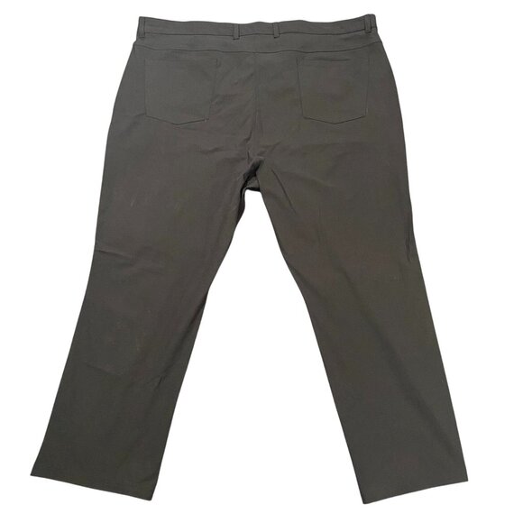Old Navy Mens Hybrid Pant Size 48x30 Built-In Flex Black - Picture 2 of 4